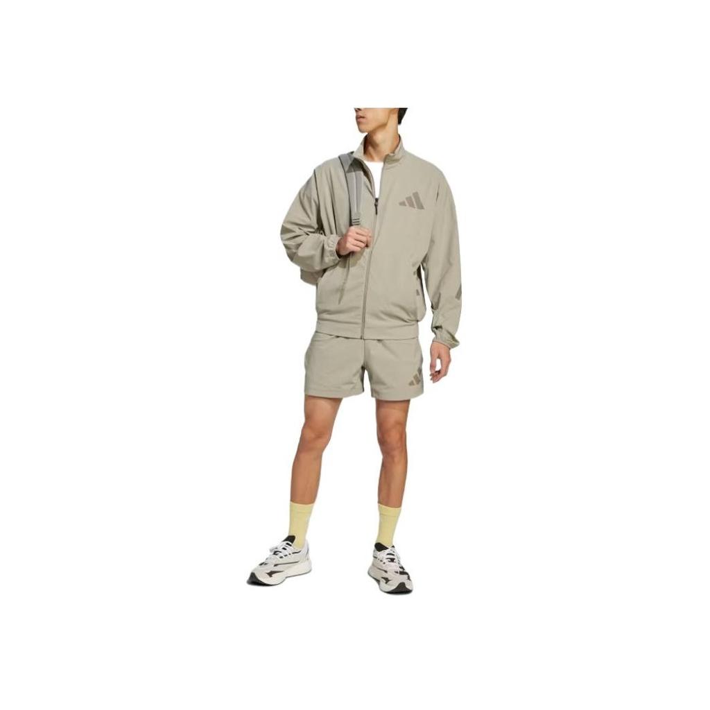Adidas Sportswear Zne Comfortable Versatile Lightweight Jacket Men Jackets Gray JN9028