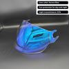 Windproof LS2 Helmet Visor Mirrored UV Plating Lens OF562 Visor Accessories