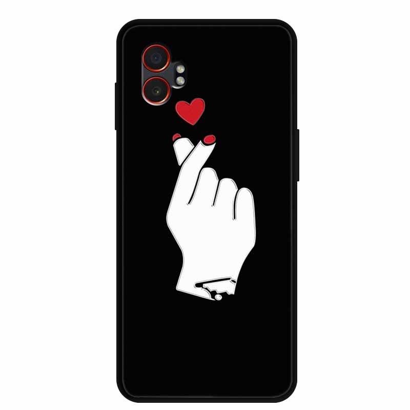 For Samsung XCover7 Pro 3D Case Soft TPUSilicone Bumper Protector Relief Flower Emboss Phone Cover Funda Galaxy XCover 7 Pro