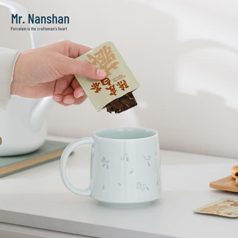 Nanshan Mr. Ceramic Translucent Lucky Gourd Tea Mug