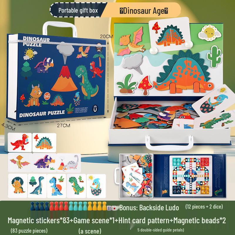 

Magnetic Dress-Up Puzzle Set for Toddlers - Educational Toy for Early Learning