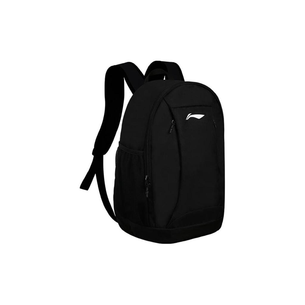Li Ning Polyester Backpack Unisex Black ABSU069-1