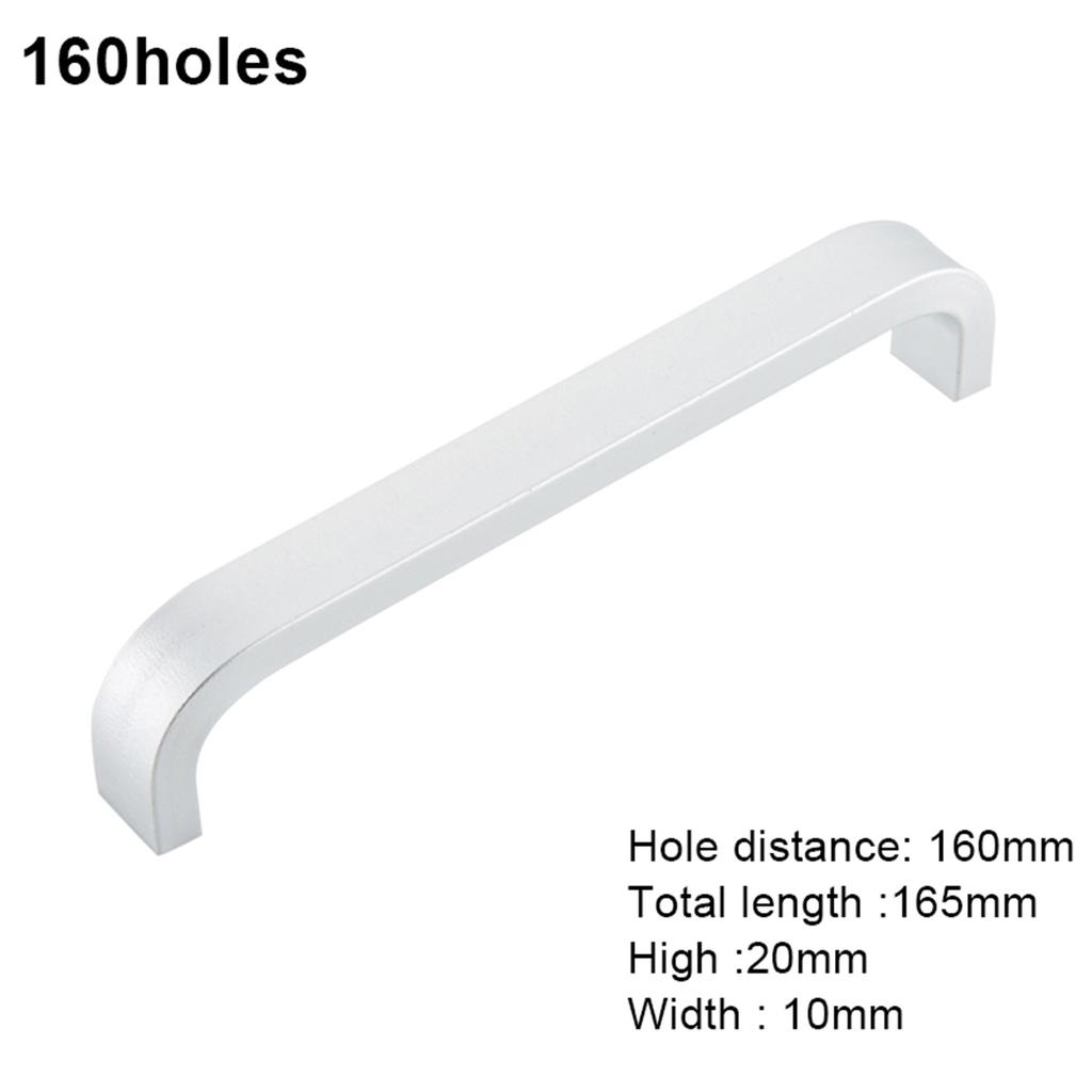 Heavy Duty Sliding Door Handle Easy to Install With Comfortable Grip Door Handles for Cabinets Drawers Toilet Lids