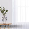 Schlafzimmer Unifarbene Doppelstrang-Triton-Vorhänge, Wohnzimmer Gaze-Vorhänge, Halbschatten-Atmosphäre, Dünne Fensterrollos