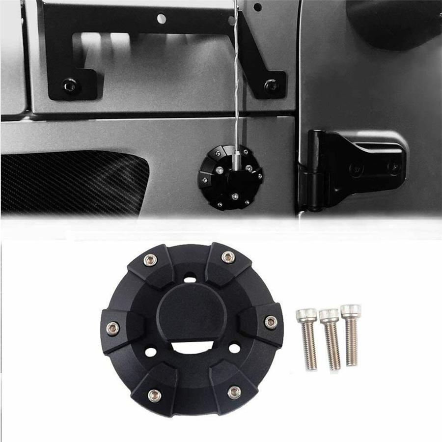 Antenna Base Cover For Jeep Wrangler JK JL JLU JT Rubicon Sahara Sport 2007-2021