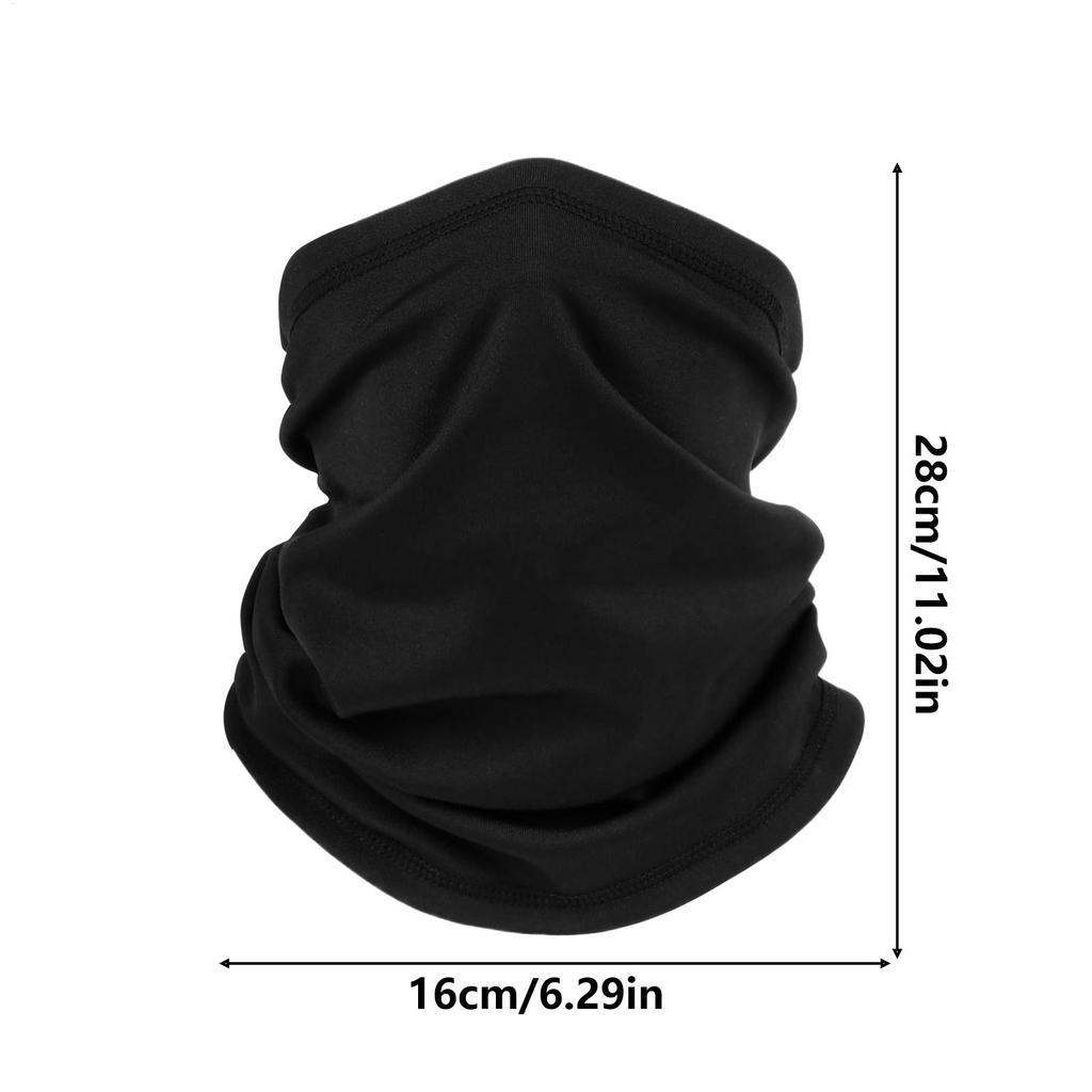 Motorcycle Neck Warmer 2 Pieces Face Cover Scarves Windproof Neck Scarves For Adult Men Running Riding Fishing Outdoor