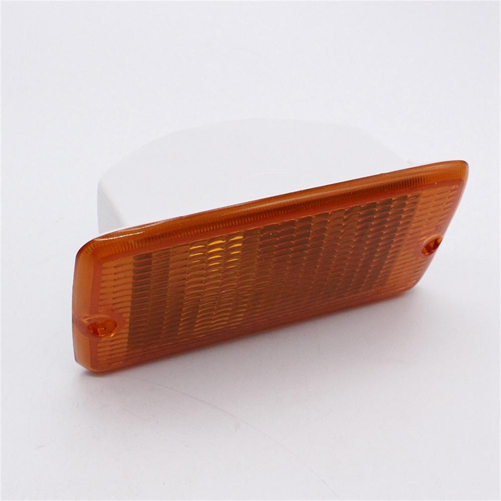 2x Amber Lens Front Parking Turn Signal Light Shell For Jeep Wrangler 2001-2006