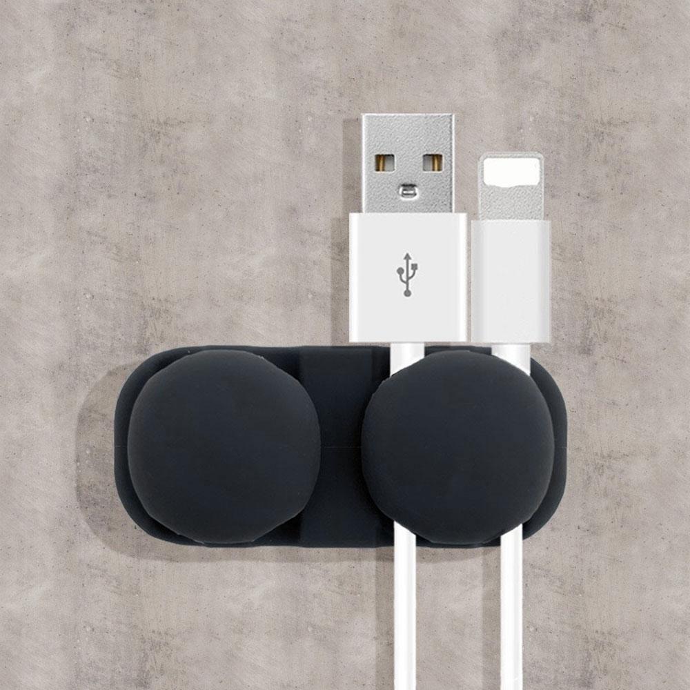 

STONEGO Силиконовый органайзер для USB-кабелей, органайзер для кабелей, настольные зажимы для организации, держатель для кабелей для мыши, наушников, органайзеры для проводов