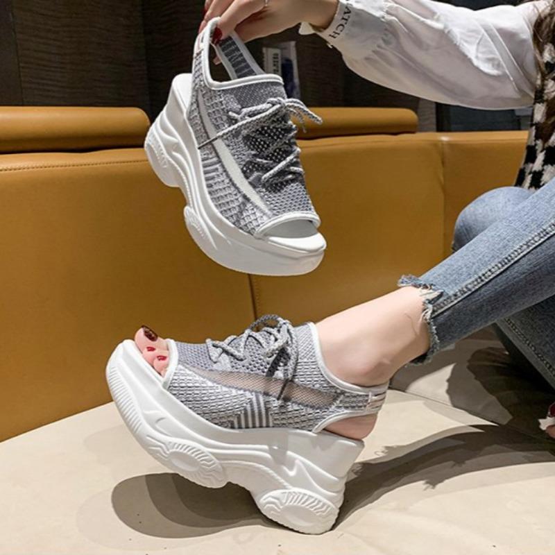 Summer Ladies Breathable Wedge Sandals