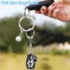 Aluminum Zinc Zinc Alloy Cat Dog Ashes Pendant Paw Print Dog Ashes Keepsake Small Pet Urns  Memorial