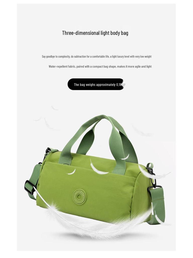 Damen Stilvolle Leichte Umhängetasche: Outdoor Casual & Yoga Training Handtasche mit großer Kapazität
