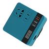 Portable Car Inverter with Voltage Display Intelligent Fast Charging Power Tool Battery Inverter DC To AC Converter
