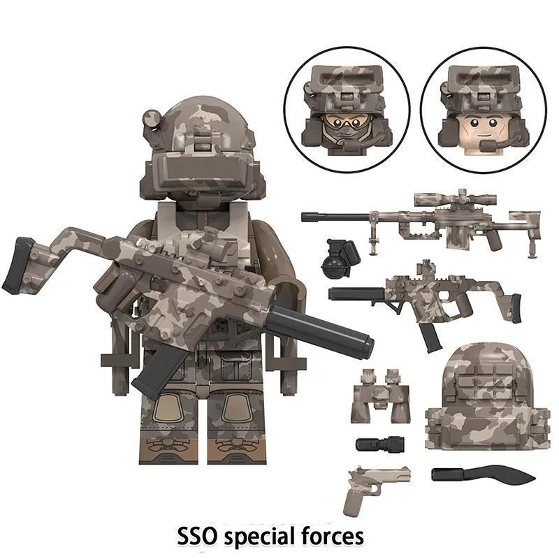 

Конструктор Спецназ Камуфляж Военное Оружие и Снаряжение Минифигурки Сборные Игрушки