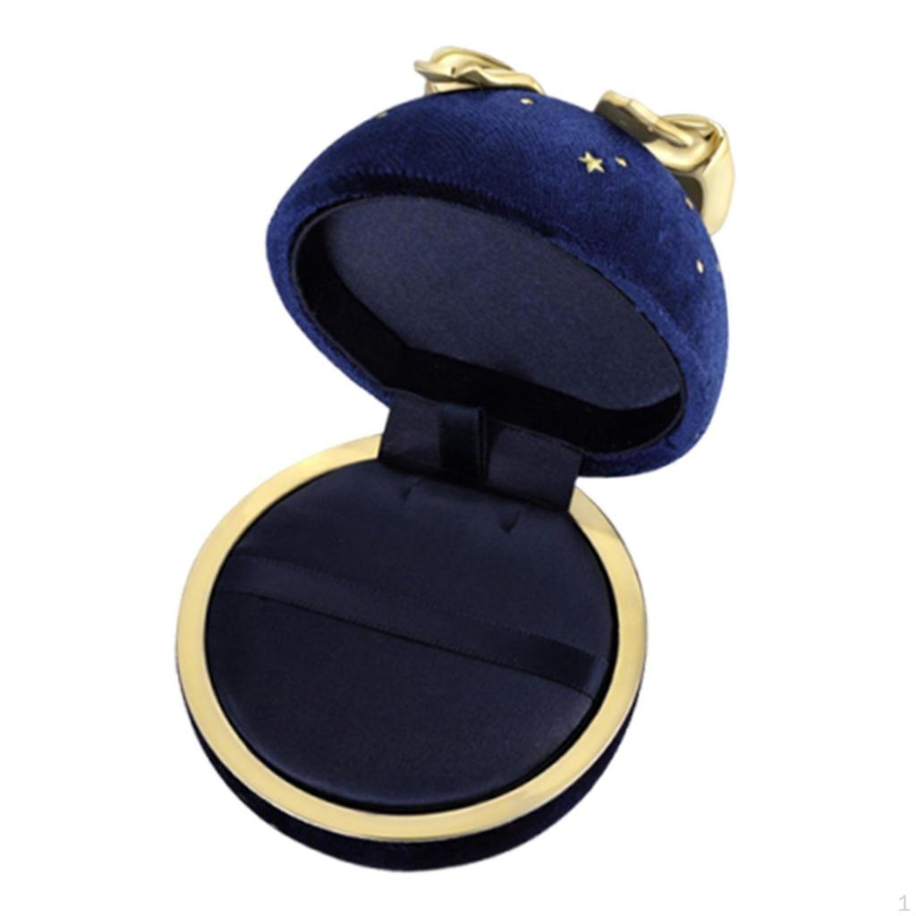 Jewelry Box rage Case Bowknot Luxury Portable Elegant Trinket Organizer for Wedding