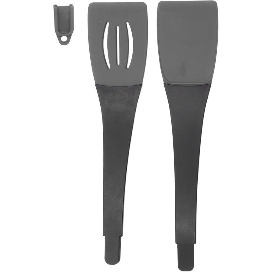 Кухонные щипцы Jeanoko 3 в 1 для гриля, запирающиеся, щипцы для еды, силиконовый термостойкий наконечник, щипцы для пасты, прочный захват, щипцы-лопатка для дома, ресторана