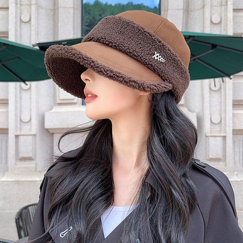 

Новая зимняя теплая шапка Женская осенне-зимняя шляпа-ведро Уличная шляпа-панама ONE SIZE