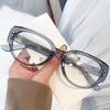 Transparent Large Myopia Glasses Ultralight Square Frame Anti-blue Minus Eyeglasses Retro Prescription Eyewear Diopter 0 TO -4.0