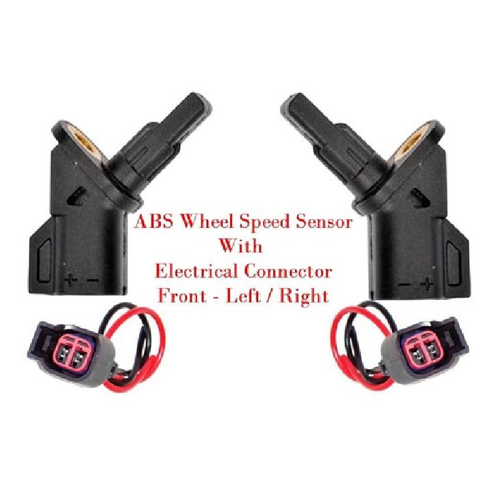 

2 X ABS Wheel Speed Sensor & Connectors Front L/R Fits: Volvo 2007-2018