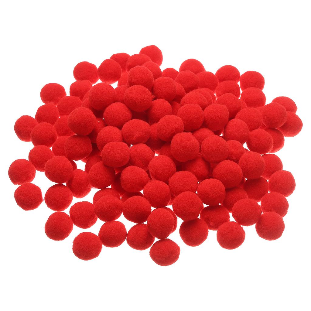 200pcs Pom Poms Small Pom Pom Balls Fuzzy Craft Pompoms for Crafts Arts DIY Decorations Crafting Supplies 1 Inch/2.5cm