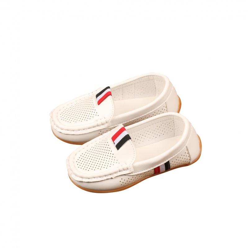 

Spring and Autumn Little Girl Casual Hollow Breathable Medium and Older Children Doudou Shoes Boys Comfortable Versatile Baby Shoes 21 to 25 per hand (please take 5 pairs)
