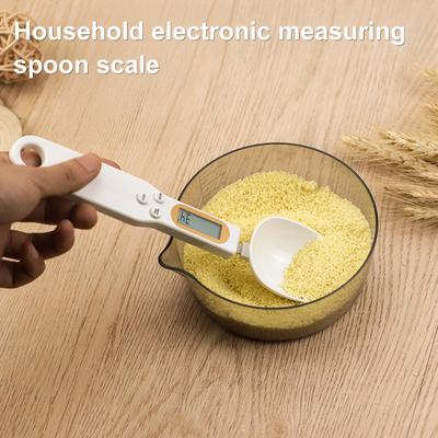 Cuchara Medidora Digital Báscula Alta Precisión 500g/0.5g Pantalla LCD Dispensador Electrónico de Alimentos Condimentos Cuchara para Pesar Gadgets de Cocina