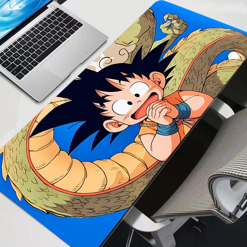 Large Gaming Keyboard Rug Laptop Japan Cool Anime Mouse Pad XXL Black DBZ Dragon Ball Z Desk Mat PC Gamer Carpet Mousepad gift