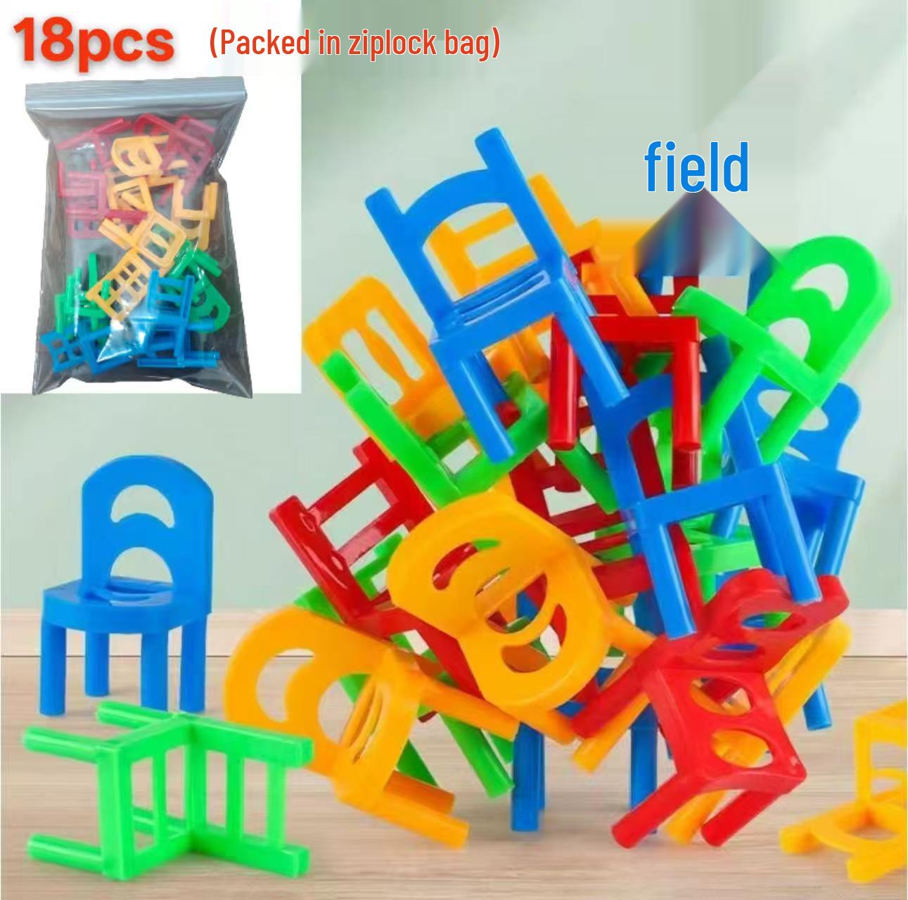 Jenga Balance Blocks: Stackable Educational Toy for Kids 3+