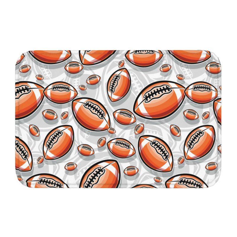 Baseball Basketball Football Doormat Non-Slip Bath Kitchen Mat Toilet Door Floor Entrance Carpet Rug