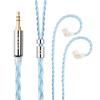 KBEAR ST6 4N Oxygen Copper Plating Planted Headphones Upgrade Line 2pin MMCX QDC