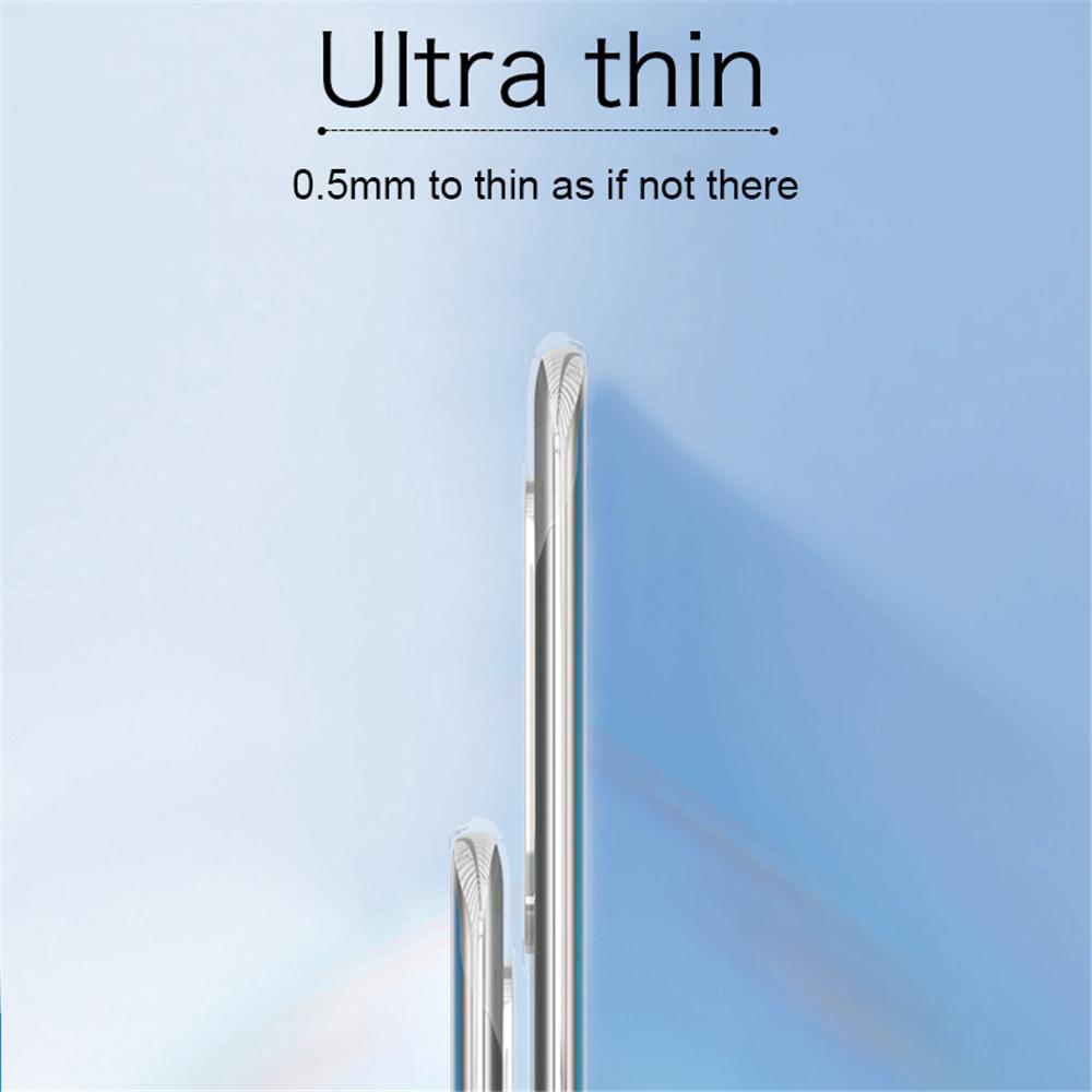 Slim Frameless Clear Case For Huawei P20 P30 P40 P50 Honor 60 50 30 8X 9X Mate 40 Pro Shockproof Bumper Ultra Thin Hard PC Cover