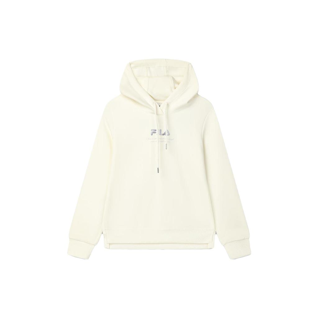 New FILA Sweatshirts Women's Porcelain White F11W348202RIV