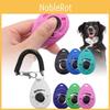 High Quality Plastic Dog Training Clicker Pet Training Device In White Black Pink Blue Deep Blue Green And Lake Blue