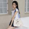 8 pocket cross bag_Butter cream