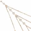 Women's Thigh Chain Trendy Multi-layer Beads Crystal Leg Chain Summer Stretch Body Jewelry For Beach Bikini