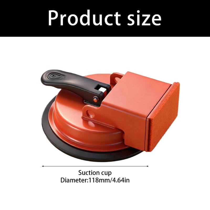 Construction Helper Efficient Suction Hand Tool Rubber Hamme Floor Gaps Fixing Tool for Wood and Tile Installation