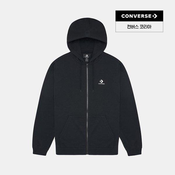 

Худи Converse с вышивкой Star Chevron стандартной посадки на молнии, черное 10023871 A01 95
