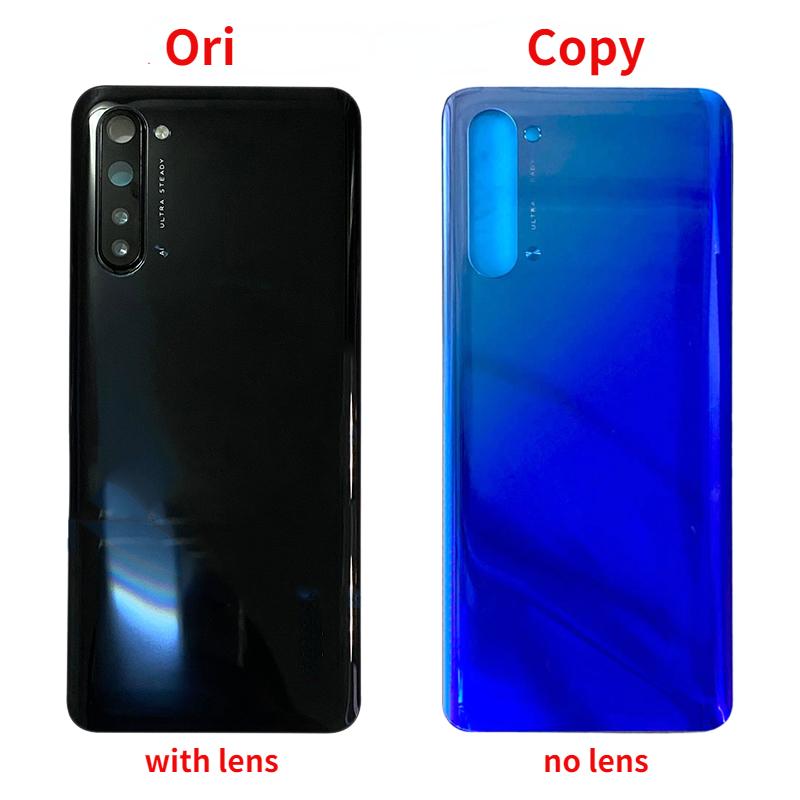 Original Back Cover For Oppo Find X2 Lite CPH2005 Battery Cover For Reno 3 5G Back Glass Rear Door Housing with Camera Lens