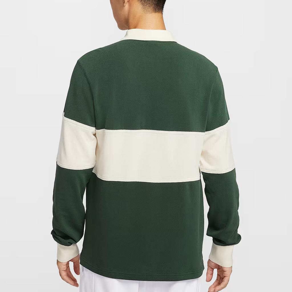 New Nike Heritage Polo Shirts Men's Fur/Light Ivory HQ1749-323