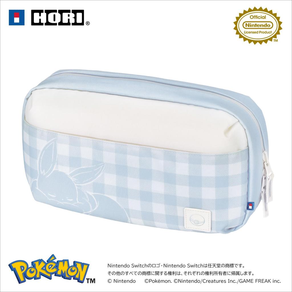 Licensed Reversible Storage Bag for Nintendo 2 with both Switch and Switch [Nintendo Product] Switch™ (Fluffy Eevee) [Compatible 2]