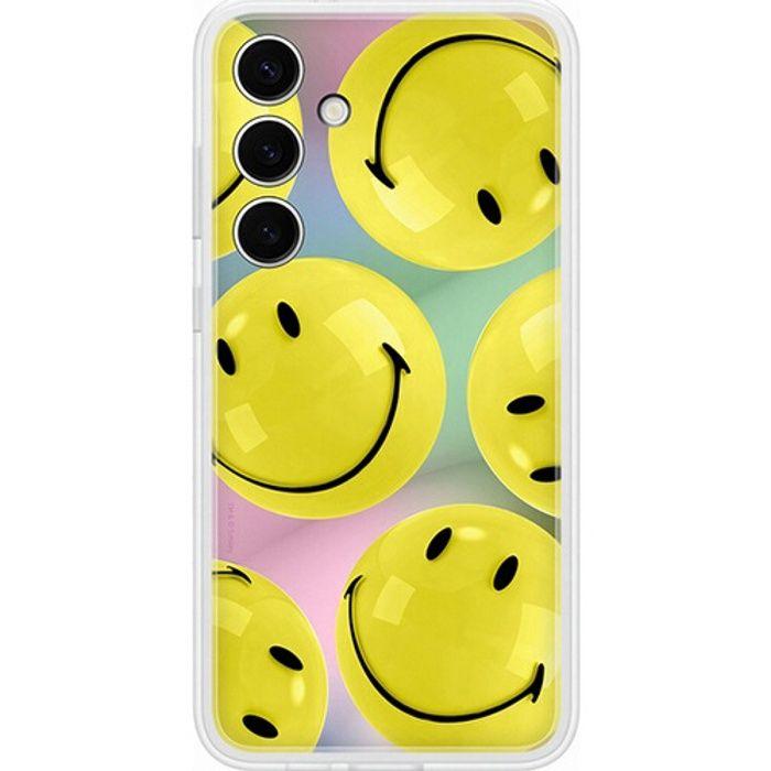 Coque à fond d écran dynamique pour samsung galaxy s24+ jaune
