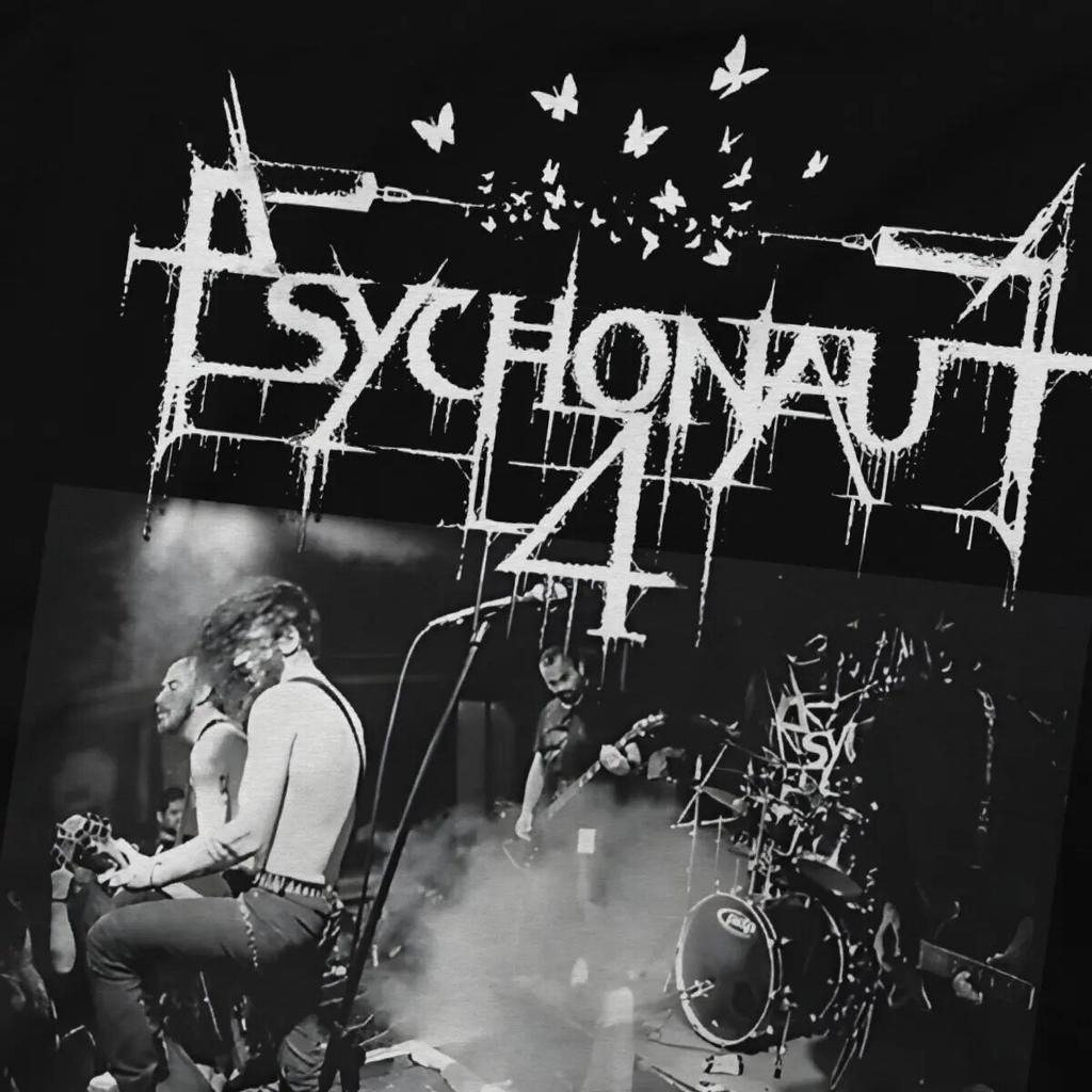 Scrapes From The Past T Shirts Unisex  100% Cotton Cool T-Shirt Crew Neck Psychonaut 4 Tee Shirt Short Sleeve Clothes New Arrival