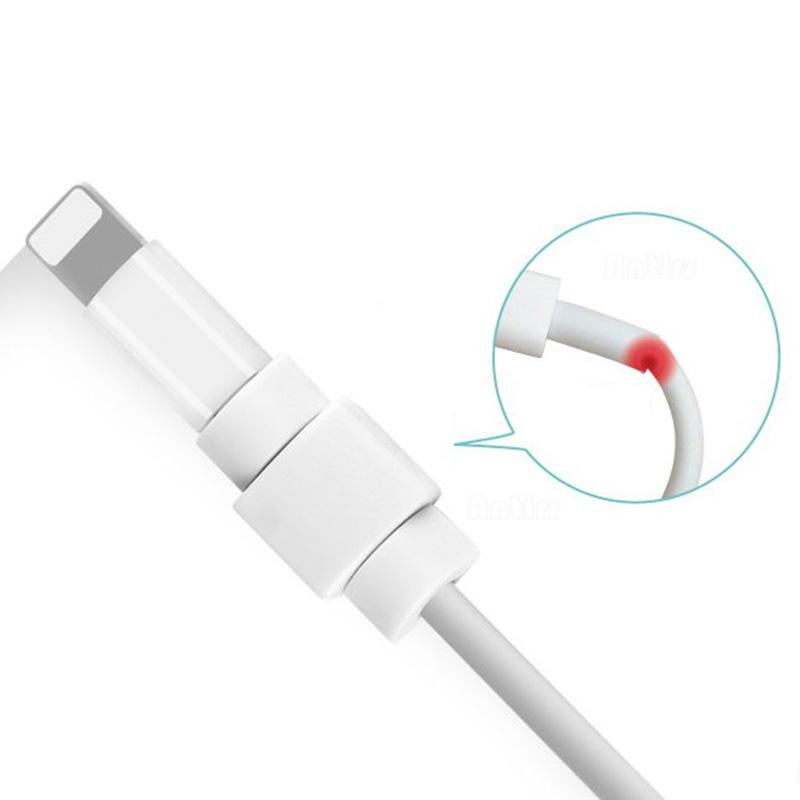 USB Cable Protector Earphone Wire Cord Protection Cover Data Charger line Protective Sleeve For Apple iphone 11 12 XR XS Max Pro