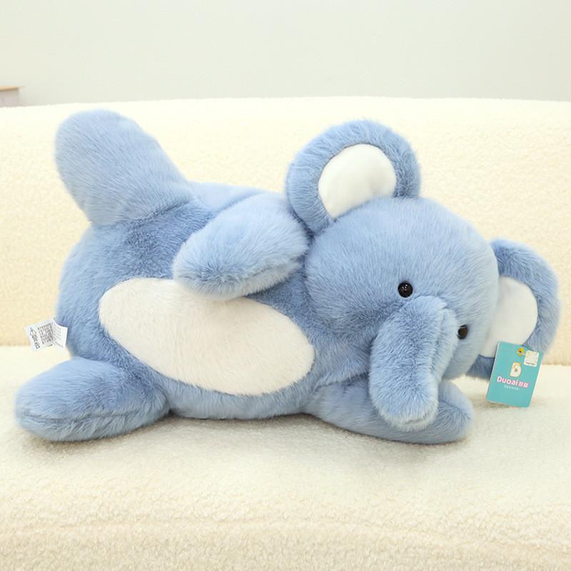 

Animal Koala Lying Plush Toy Adorable Cartoon Soft Doll Girls Kids Holiday Gift Elephant
