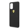 Ferrari Hardcase Fessihcs67Bk S20+ G985Czarny/Black Silicone