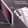 Luxury Hybrid Shockproof Case For Samsung Galaxy S25 Edge S24 FE S23 S21 FE S22 Plus Ultra A56 A36 Transparent Clear Hard Case