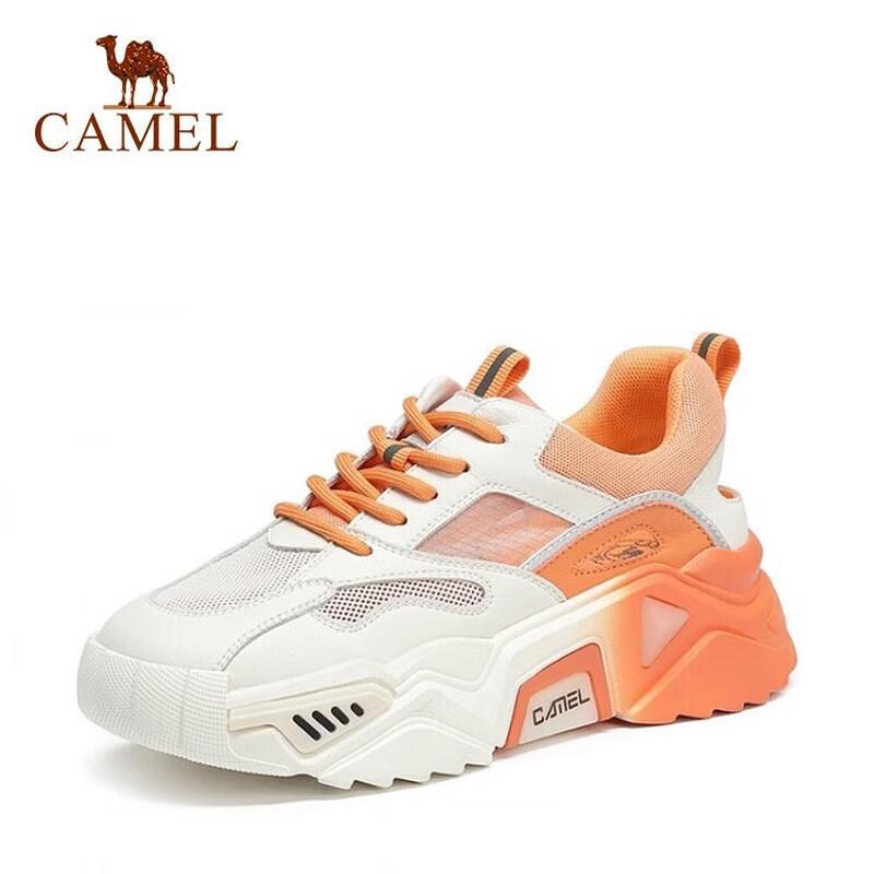 Camel Mesh Dad Shoes