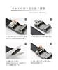 [Pablito] Stylish Men's Belt, No Holes, Crocodile Embossed Leather, Auto-Lock Sliding Buckle, High-Quality Leather, Adjustable Size, Cut-Free Type,