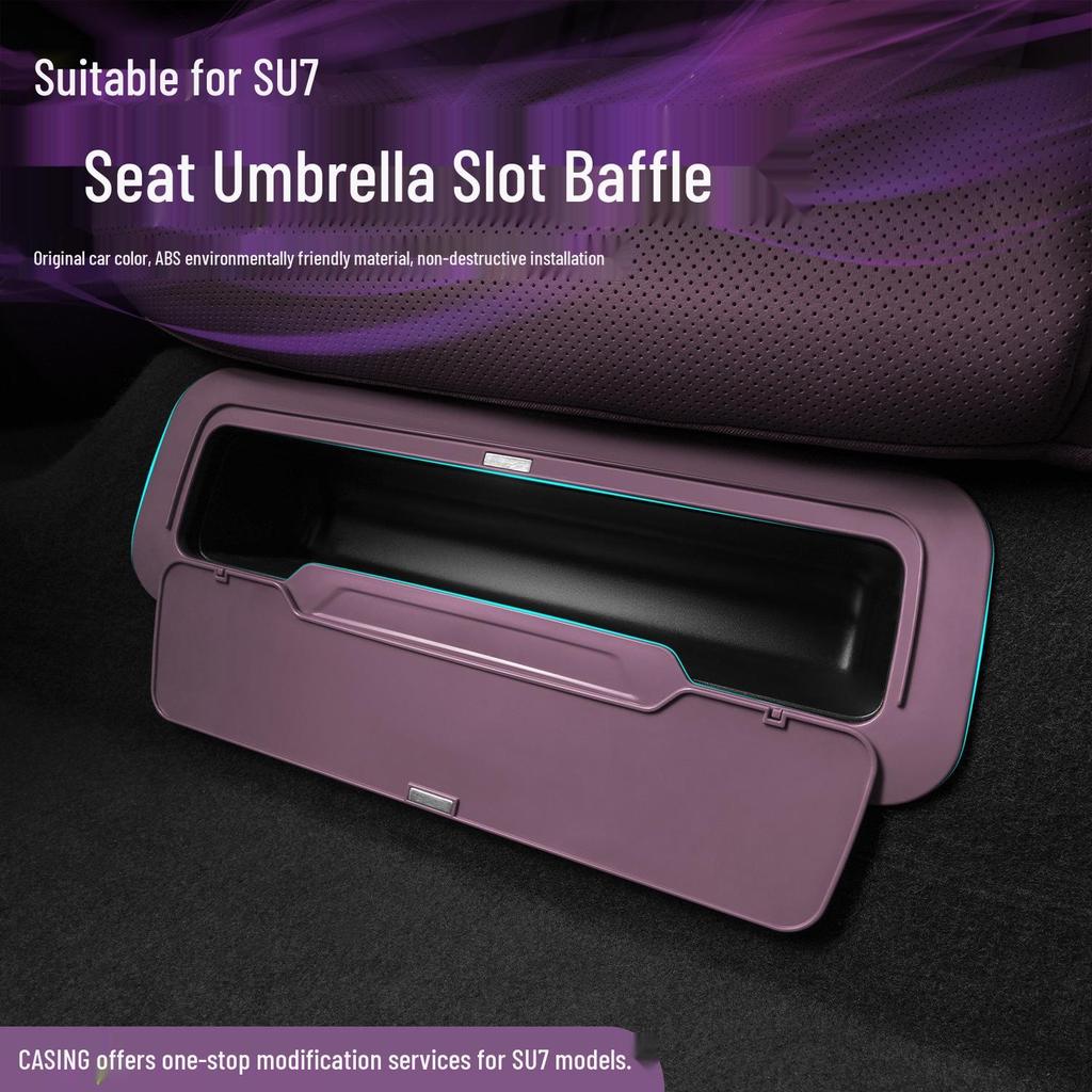 Xiaomi SU7 Rear Seat Ultra Magnetic Flip Cover Panel for Car Interior