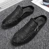 Mens Half Slippers Breathable Mens Casual Shoes Outdoor Men Loafers Lazy Shoes Flats Comfortable Male Sneakers Zapatillas Male