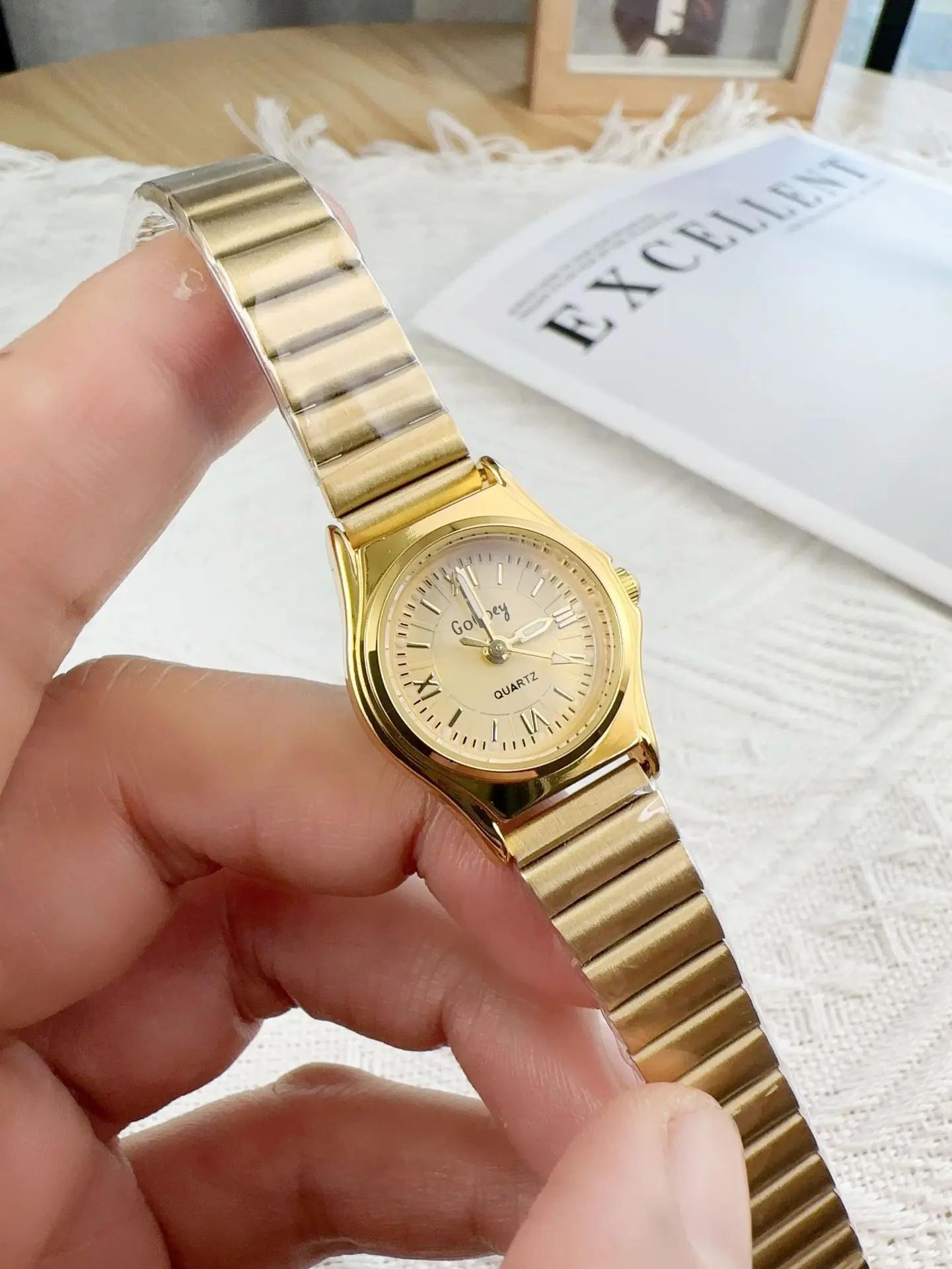 

Luxury Golden Quartz Watch Stainless Steel Bracelet Wristwatches for Men Women Female Male Relogio Masculino Clock Dropshipping